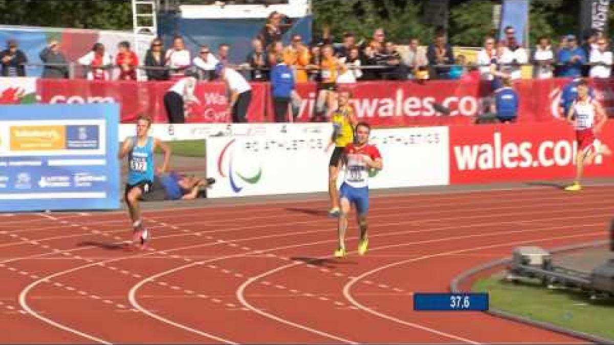 Men's 400m T37 | final | 2014 IPC Athletics European Championships Swansea