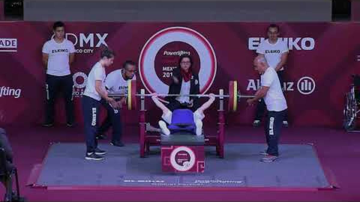 Thi Linh Phuong Dang | Silver | Women's Up to 50kg | Mexico City 2017 World Para Powerlifting