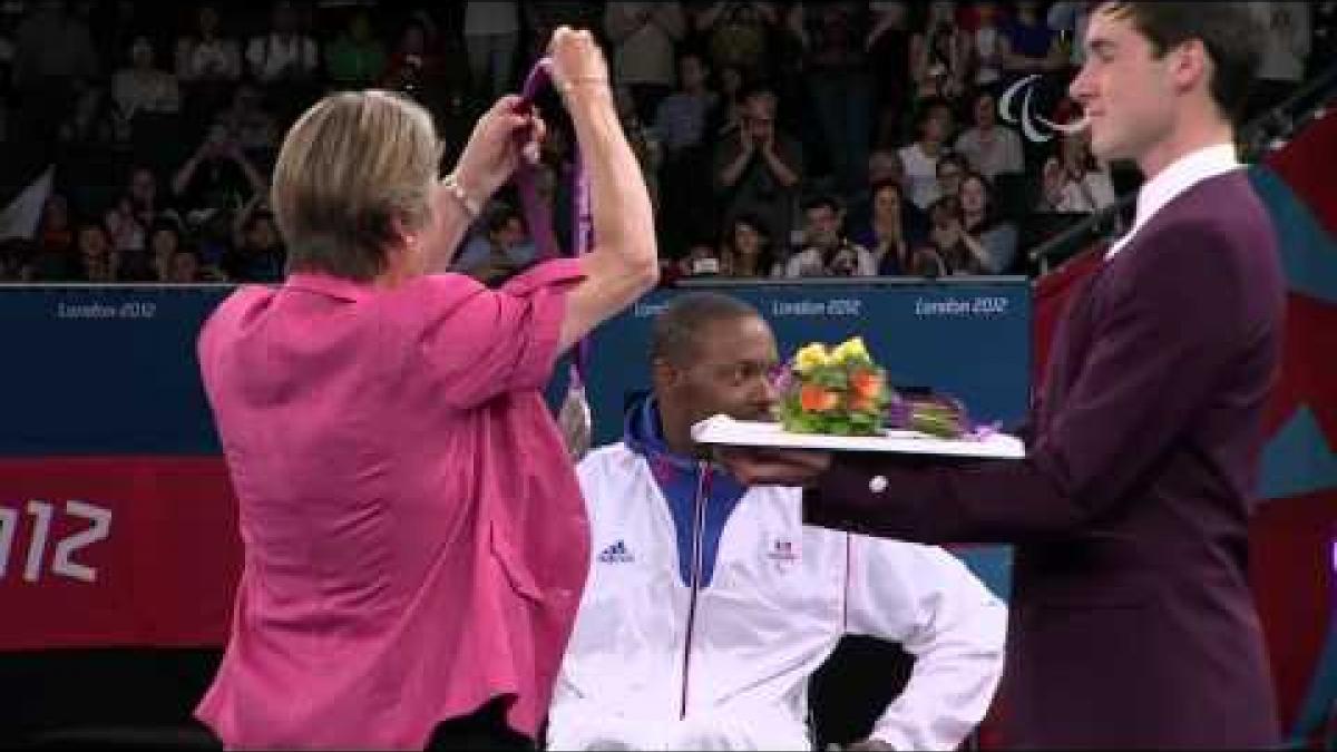 Wheelchair Fencing - FRA vs POL - Men's Ind Sabre - Cat. B VC - London 2012 Paralympic Games