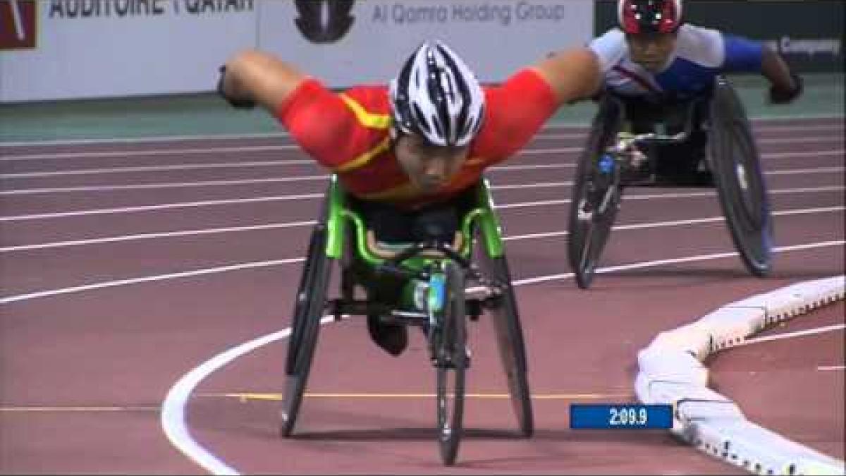 Men's 4x400m T53/54 | final |  2015 IPC Athletics World Championships Doha