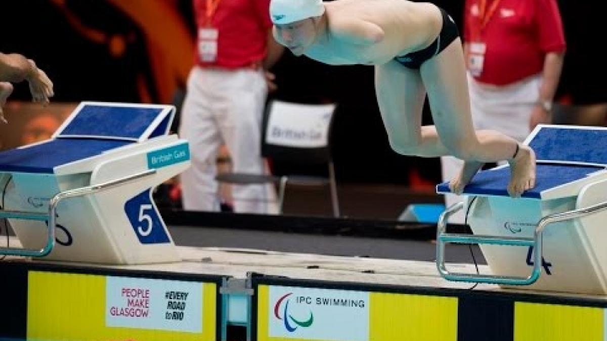 Men's 50m Freestyle S6 | Final | 2015 IPC Swimming World Championships Glasgow