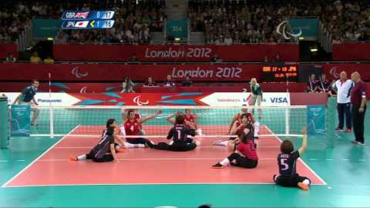 Sitting Volleyball - Women's 7-8 Classification - Match 41 - London 2012 Paralympic Games