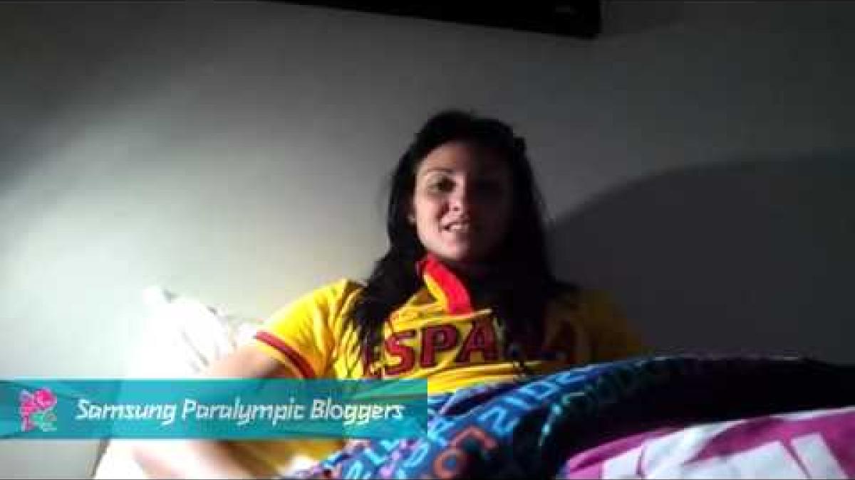 Sarai Gascon - My third day, Paralympics 2012