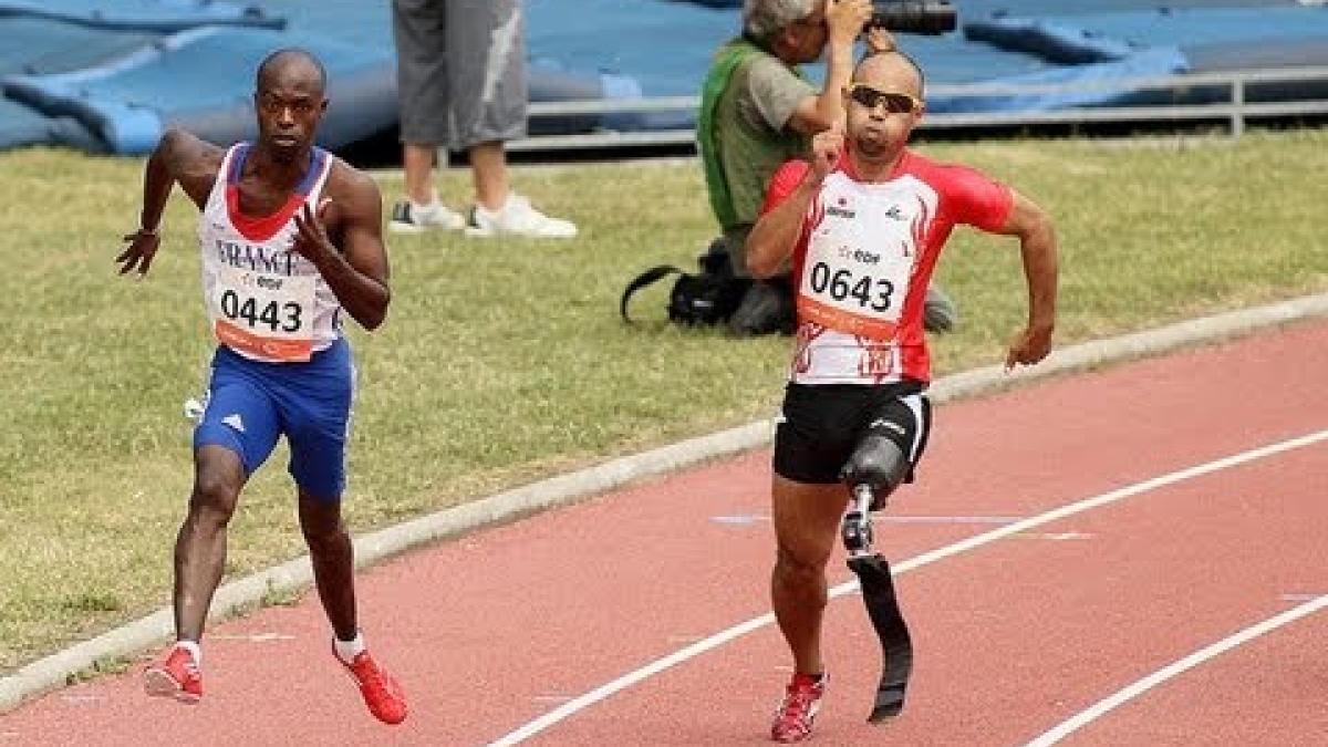 Athletics - men's 200m T42 final - 2013 IPC Athletics World Championships, Lyon