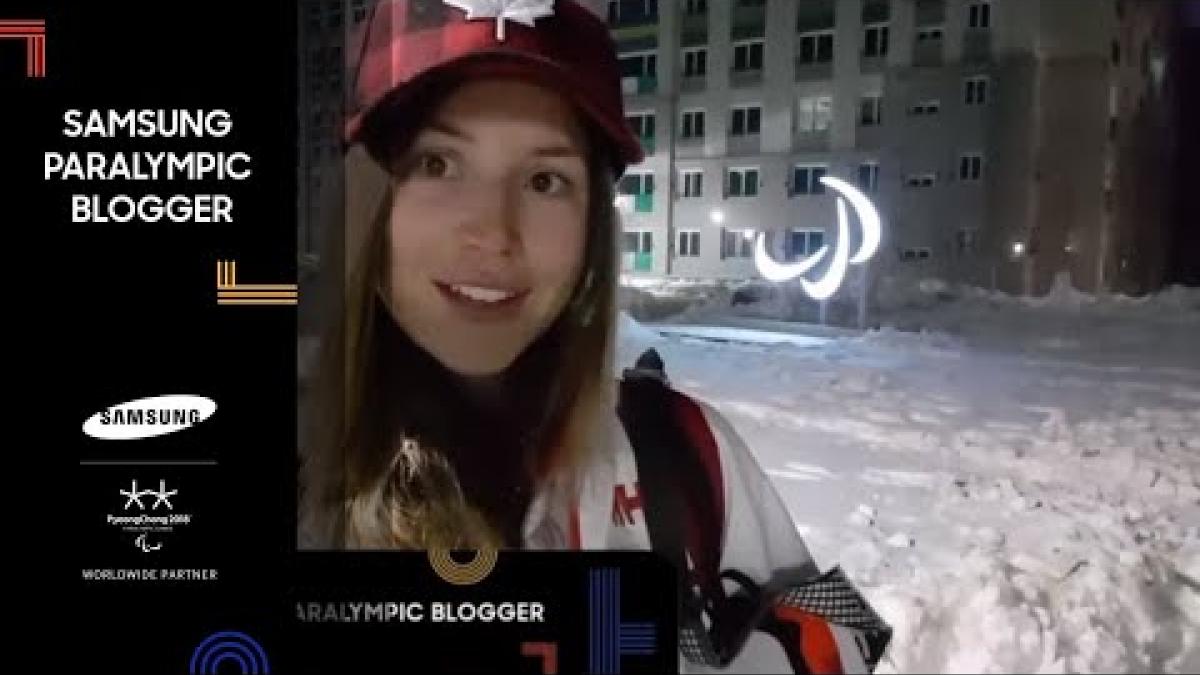 Good Morning! Day 2 - Super G | Erin Latimer | Samsung Paralympic Bloggers
