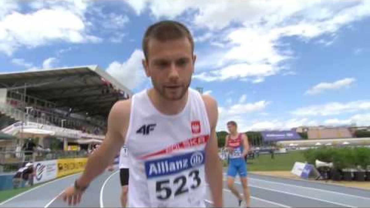 Men's 100 m T47 | semi2 | 2016 IPC Athletics European Championships Grosseto