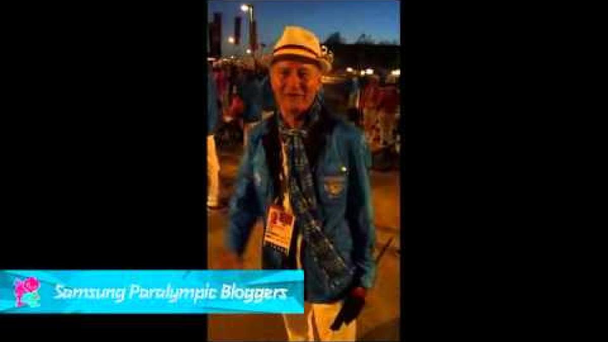 Samsung Blogger - German NPC President is very happy, Paralympics 2012