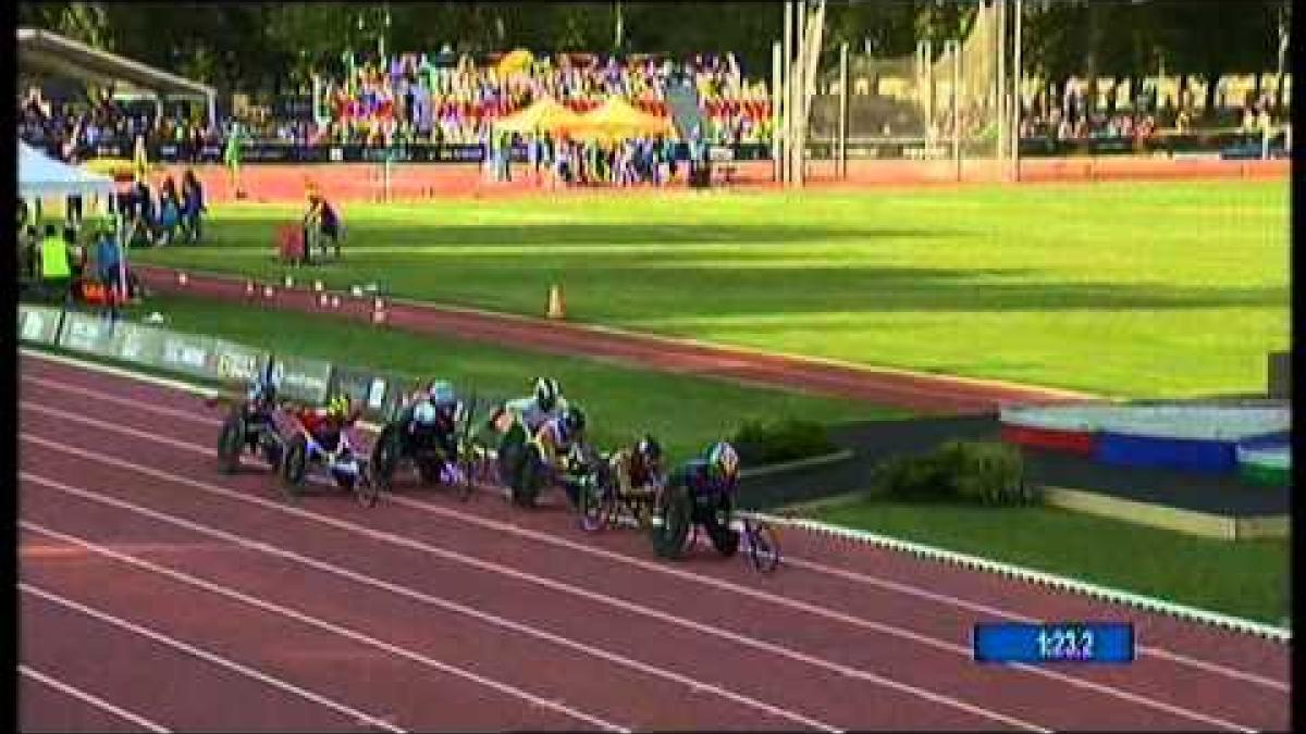 Athletics - men's 1500m T54 semifinal 1 - 2013 IPC Athletics World Championships, Lyon