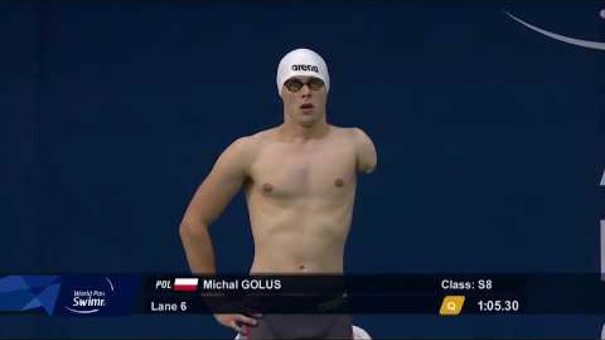 Men's 100m Freestyle S8 Final | Dublin 2018