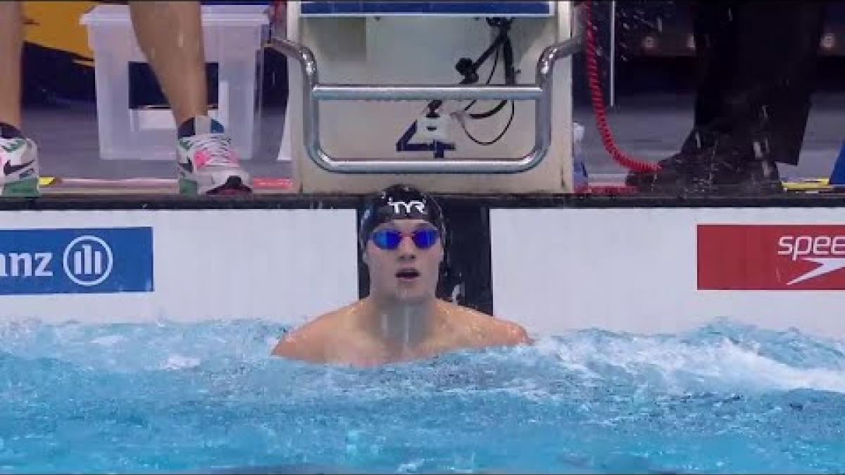 Men's 100m Butterfly S14 Final | London 2019