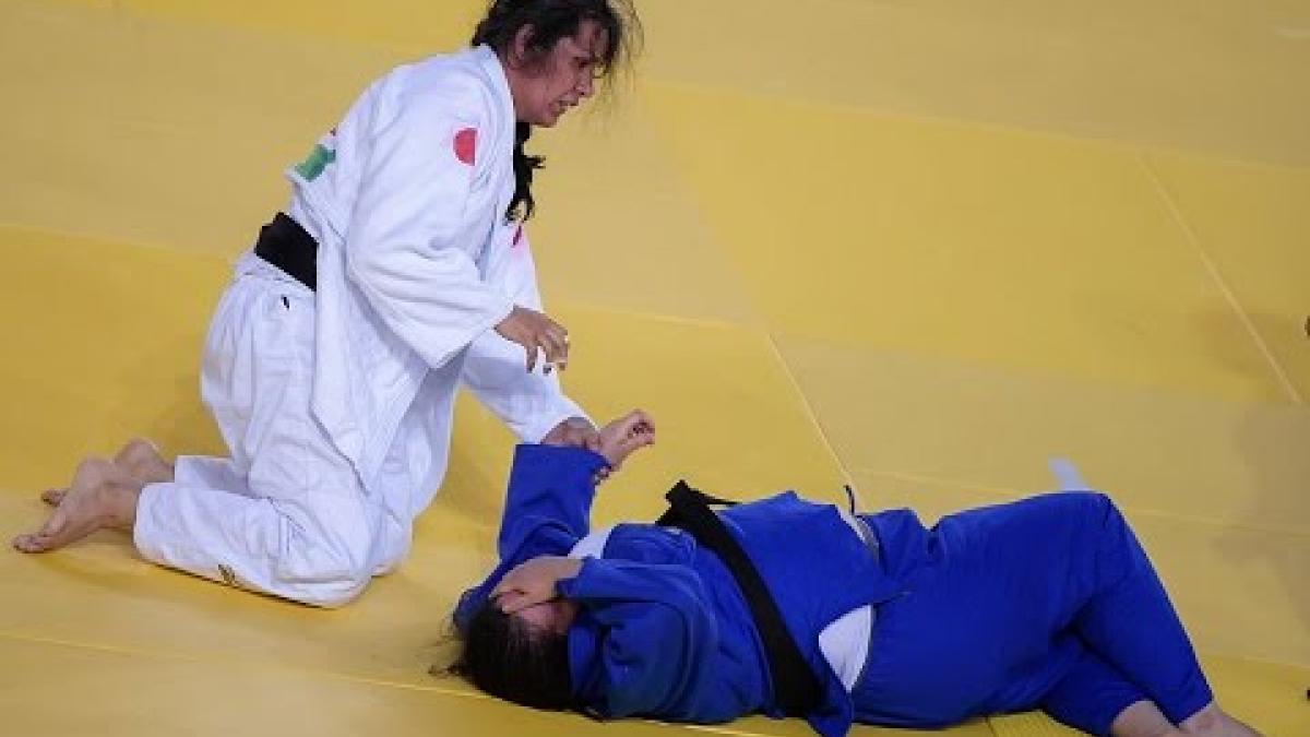 Judo | USA v Brazil | Women's +70kg Bronze Medal Contest | Rio 2016 Paralympic Games