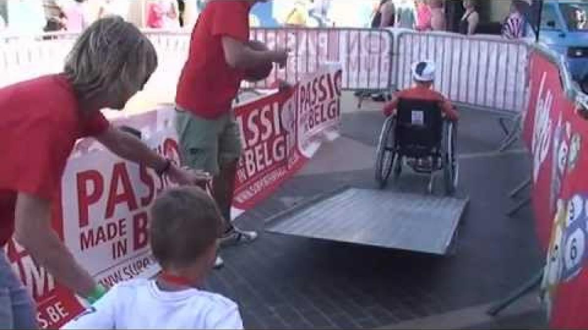 Belgian Paralympic Committee holds a Beach Paralympic Event