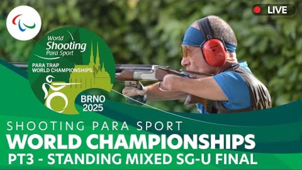 Brno 2025 Para Trap World Championships | PT3 Standing Mixed SG-U Final