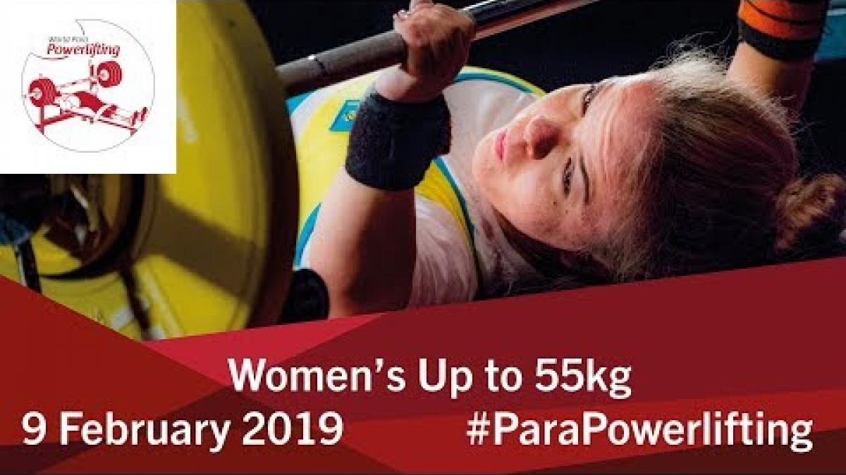 Women’s Up to 55kg | 2019 WPPO World Cup | Fazza, Dubai