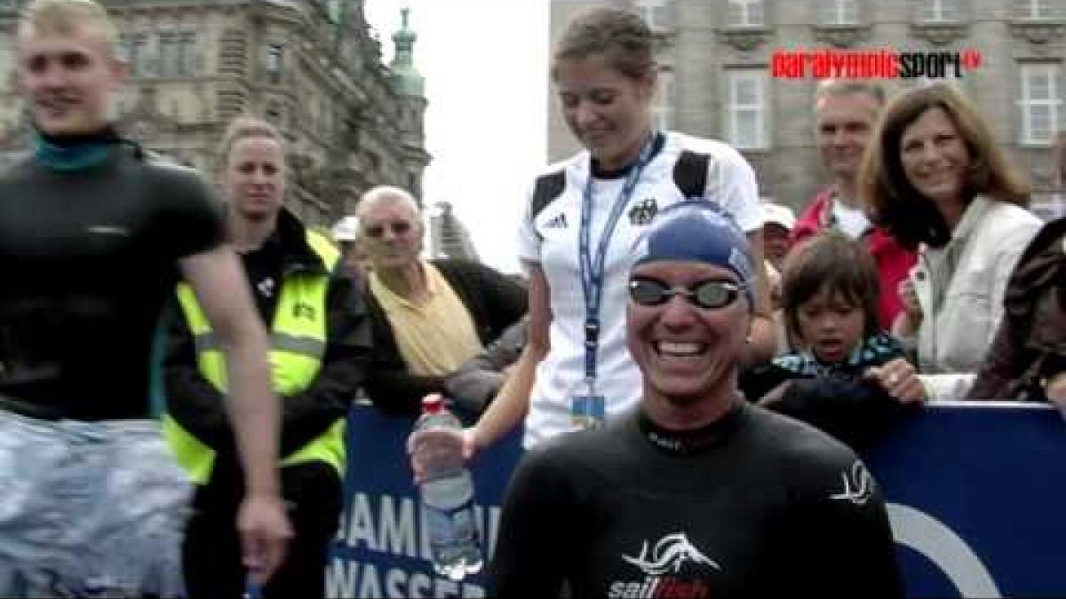 Para-Triathlon Relay in Hamburg, Germany