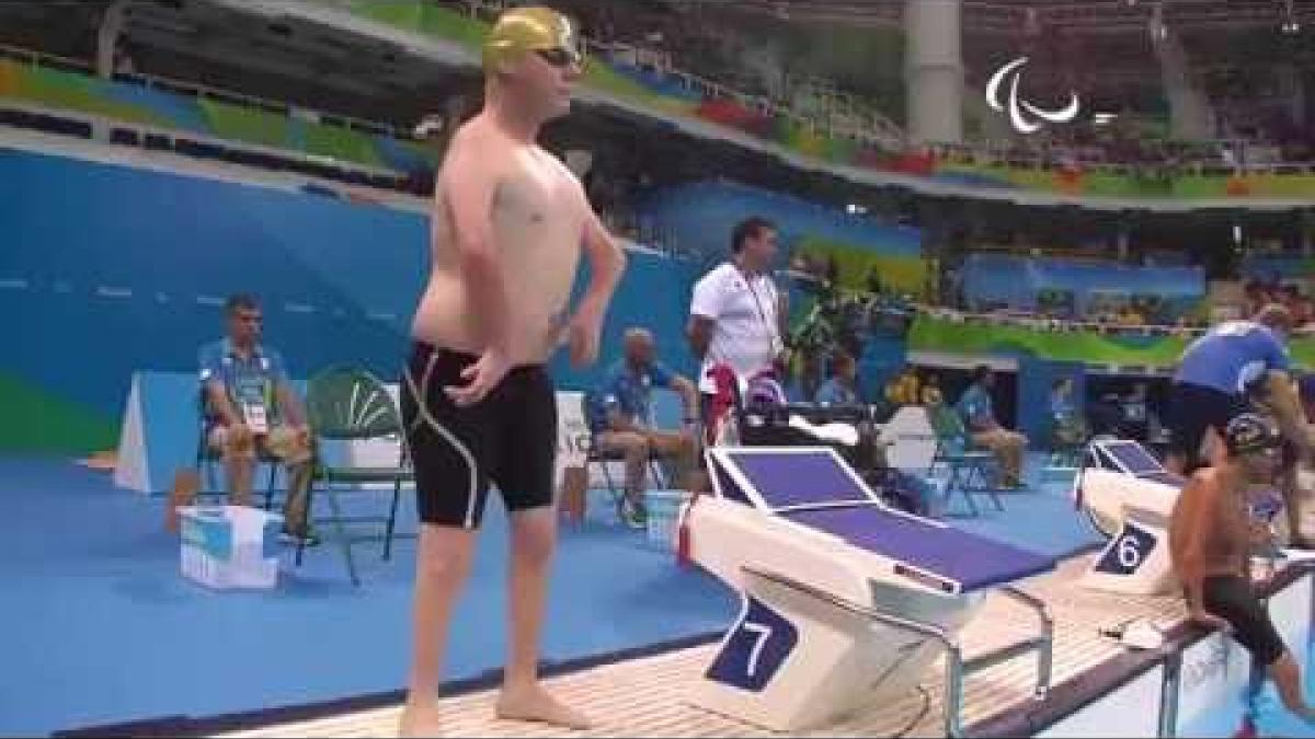 Swimming | Men's 50m Freesyle S3 heat 2 | Rio 2016 Paralympic Games