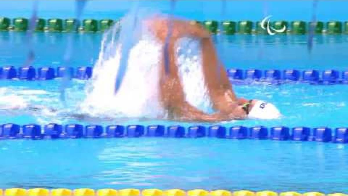 Swimming | Men's 50m Backstroke S3 heat 1 | Rio 2016 Paralympic Games