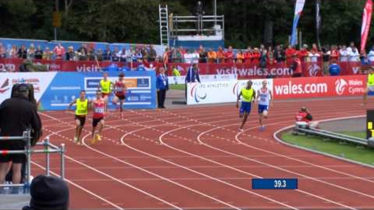 Men's 400m T11 | final | 2014 IPC Athletics European Championships Swansea