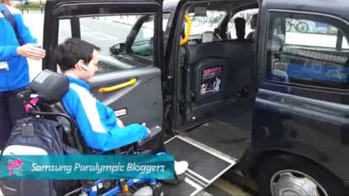 Grigoris Polychronidis - Accessible Taxi in London, Paralympics 2012