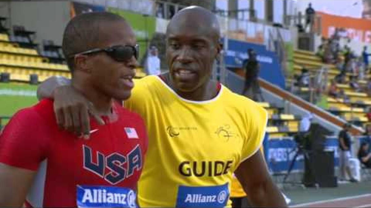 Men's 200m T11 | heat 4 |  2015 IPC Athletics World Championships Doha