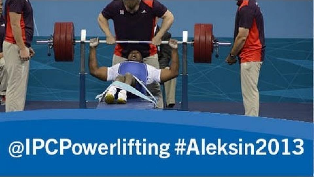 Powerlifting -- men's -49kg - 2013 IPC Powerlifting European Open Championships Aleksin