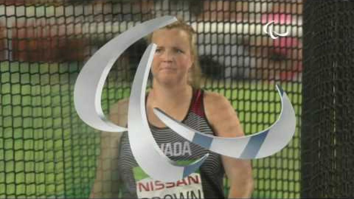 Athletics | Women's Discus - F38 Final | Rio 2016 Paralympic Games