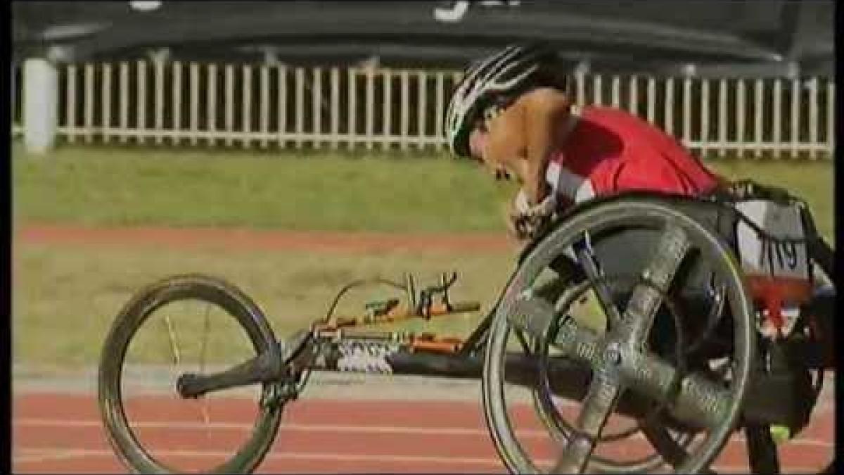 Athletics - men's 400m T52 final - 2013 IPC Athletics World Championships, Lyon