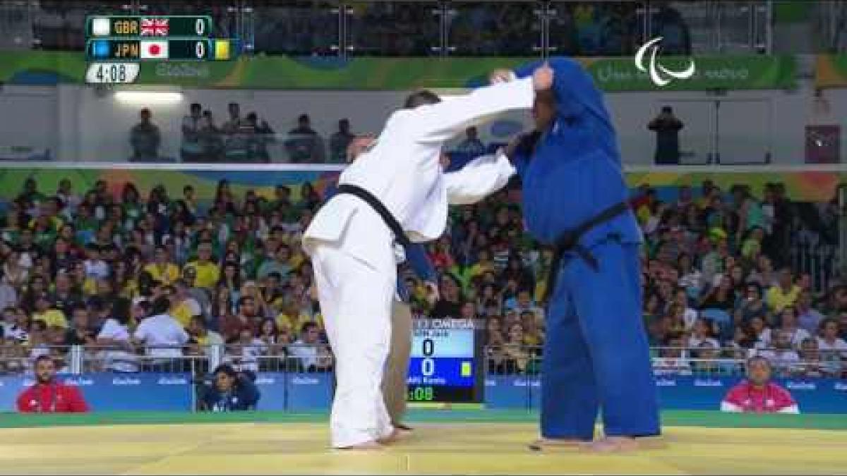 Judo | Great Britain v Japan | Men's +100 kg Quarterfinal | Rio 2016 Paralympic Games