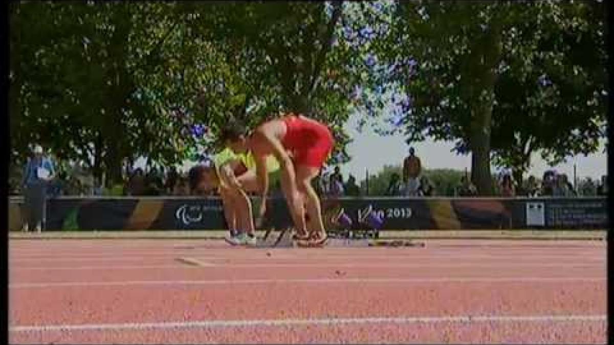 Athletics - men's 200m T12 semifinals - 2013 IPC Athletics World Championships, Lyon