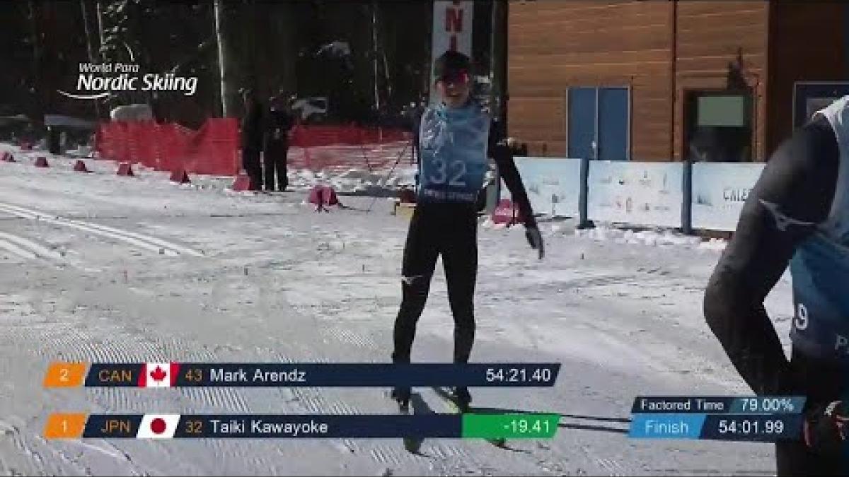 Taiki Kawayoke | Cross Country Long Distance | World Para Nordic World Champs | Prince George 2019