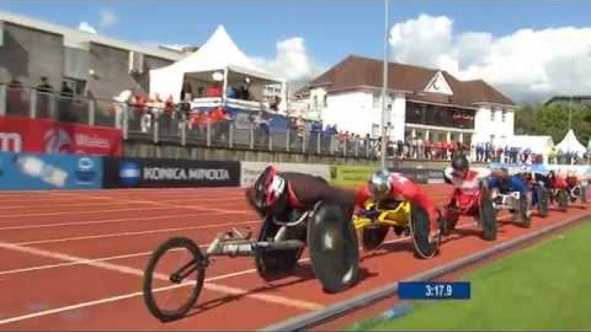 Men's 5,000m T54 | final | 2014 IPC Athletics European Championships Swansea