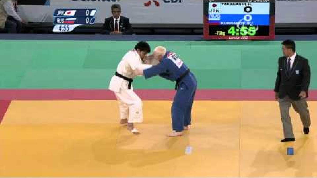 Judo - Men -73 kg Bronze Medal Contest A - 2012 London Paralympic Games