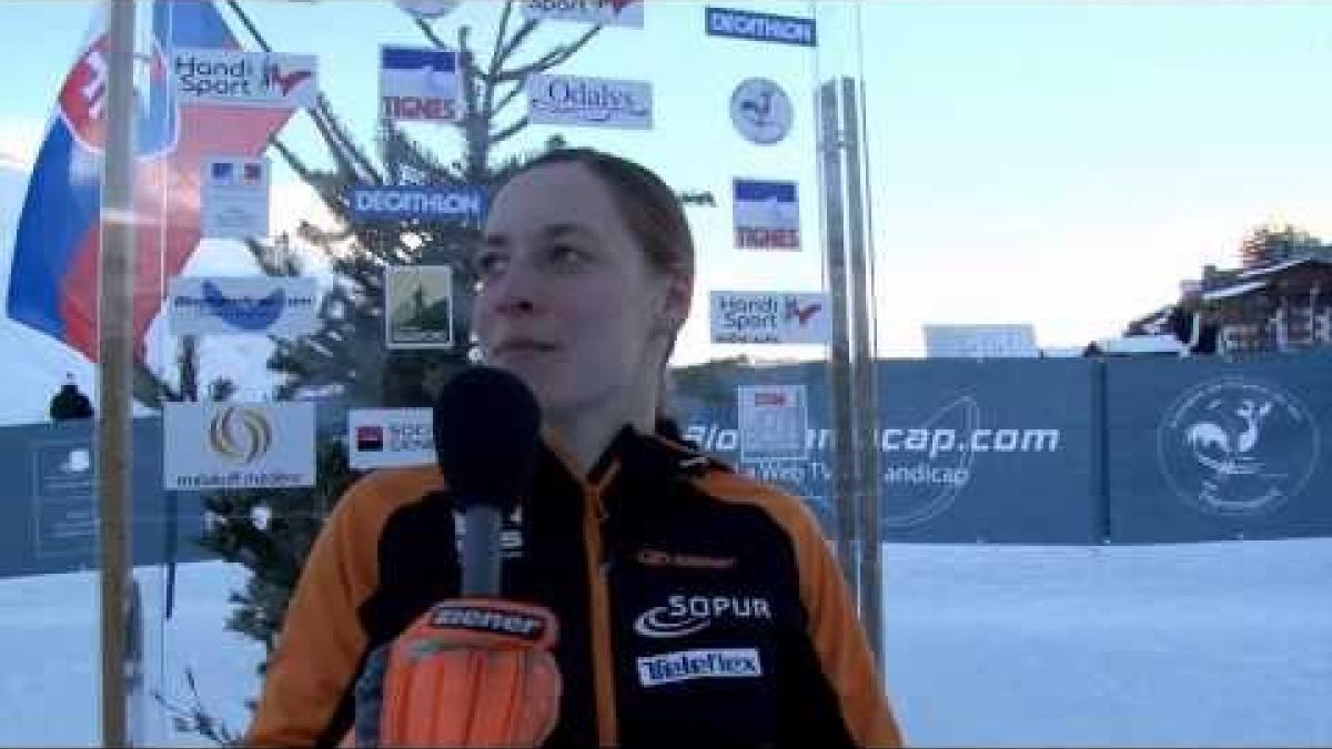 Germany's Anna Schaffelhuber wins women's super combined sitting World Cup in Tignes, France