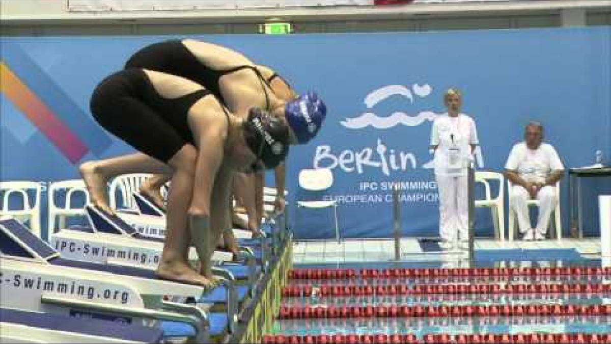 Women's 100m Butterfly S8 - 2011 IPC Swimming European Championships