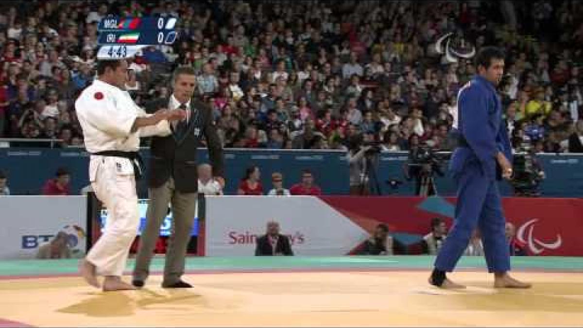 Judo - Men -90 kg Repecharge Final - 2012 London Paralympic Games