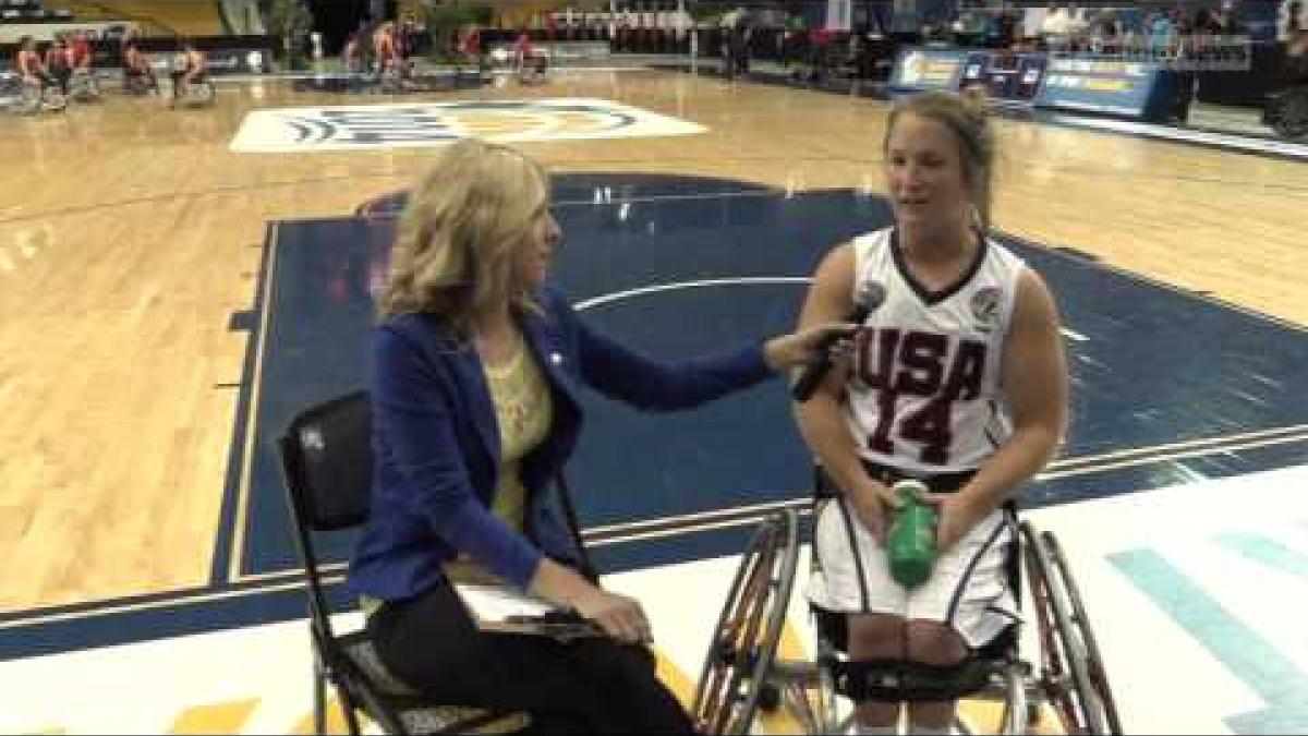 Interview: Gail Gaeng (USA) | 2014 IWBF Women's World Wheelchair Basketball Championships
