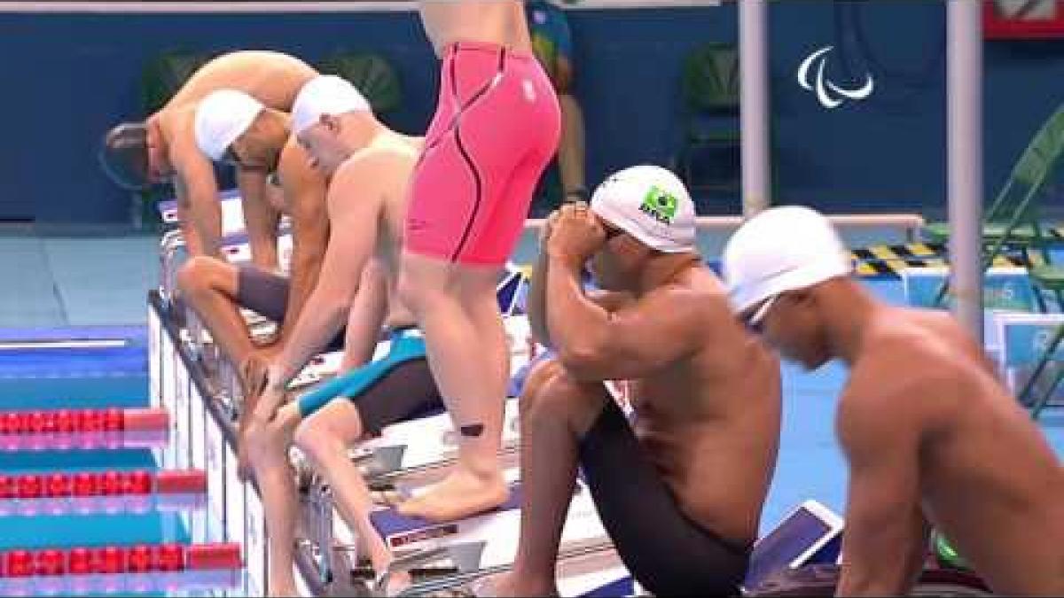 Swimming | Men's 100m Freestyle S6 Heat 1 | Rio 2016 Paralympic Games