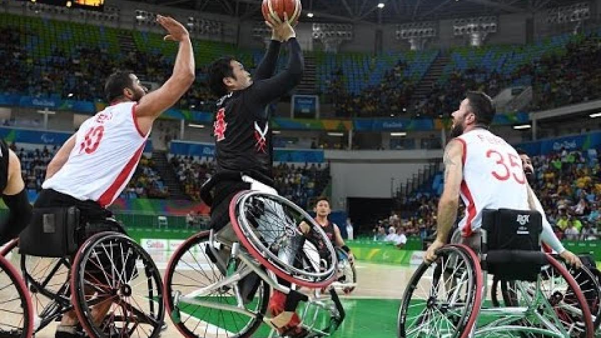 Day 1 evening | Wheelchair Basketball highlights | Rio 2016 Paralympic Games