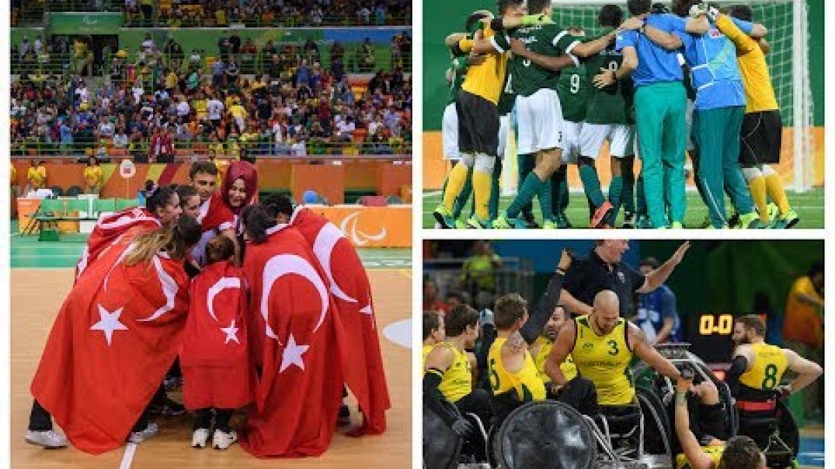 2017 Paralympic Sport Awards: Best Team nominees
