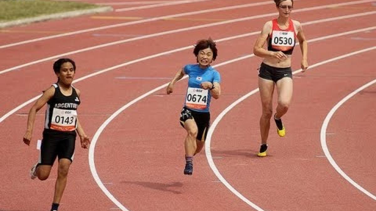 Athletics - women's 200m T36 final - 2013 IPC Athletics World Championships, Lyon