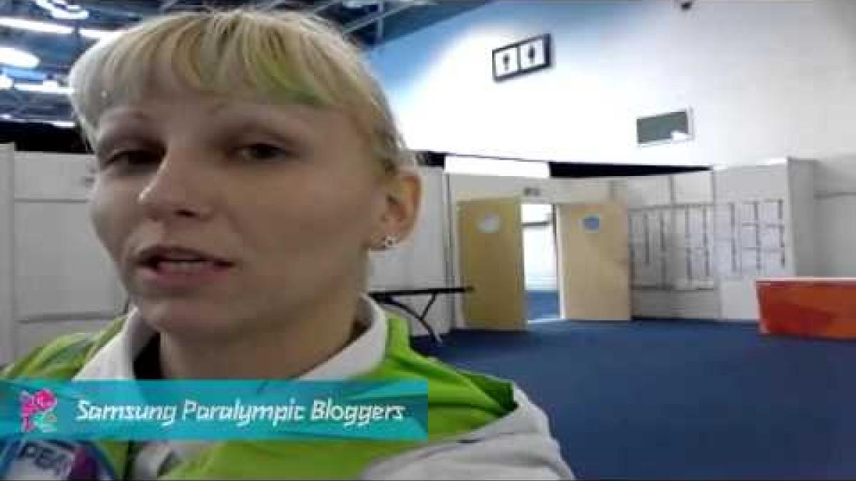 Mateja Pintar - My 4th blog-behind the scene, Paralympics 2012