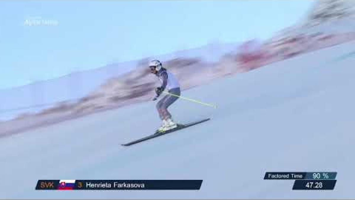 Henrieta Farkasova and Natalia Subrtova | GOLD |  Women Giant Slalom VI | Kuhtai