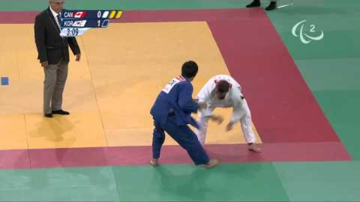 Judo - Men - 60 kg Final of Repechage - 2012 London Paralympic Games