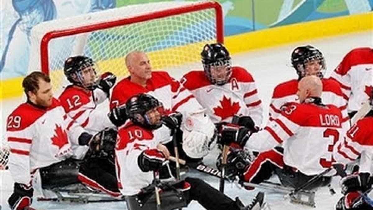 Canada v Russia - International Ice Sledge Hockey Tournament "4 Nations" Sochi