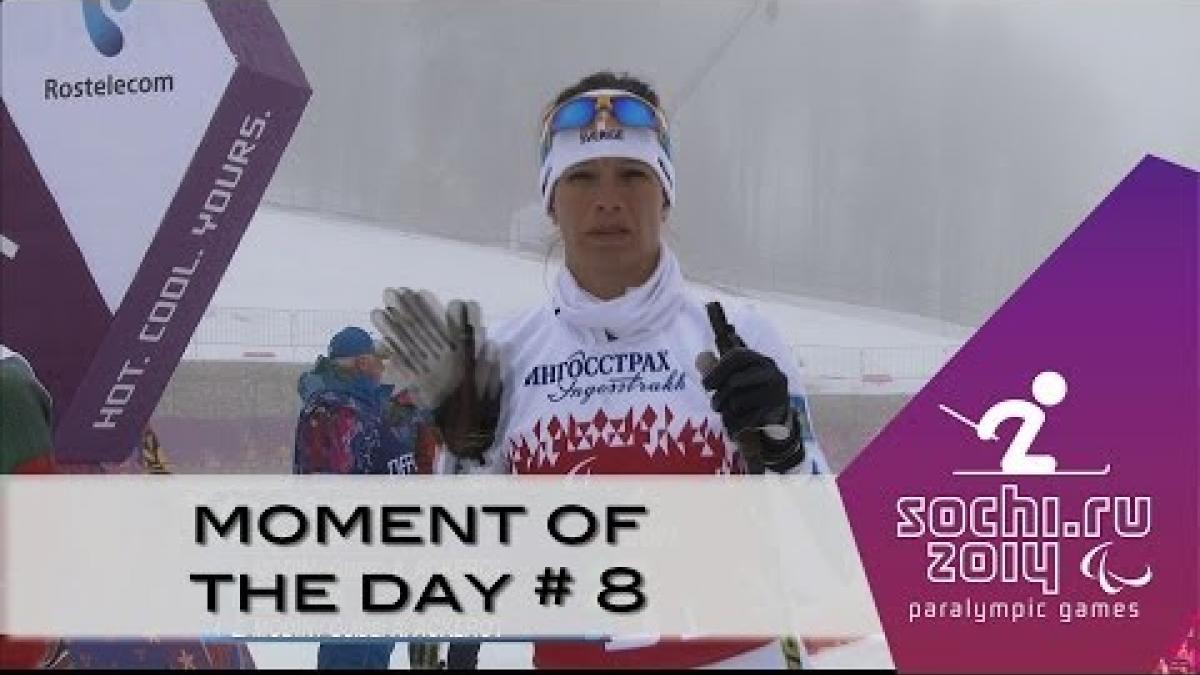 Day 8 | Cross-country skiing moment of the day | Sochi 2014 Paralympic Winter Games