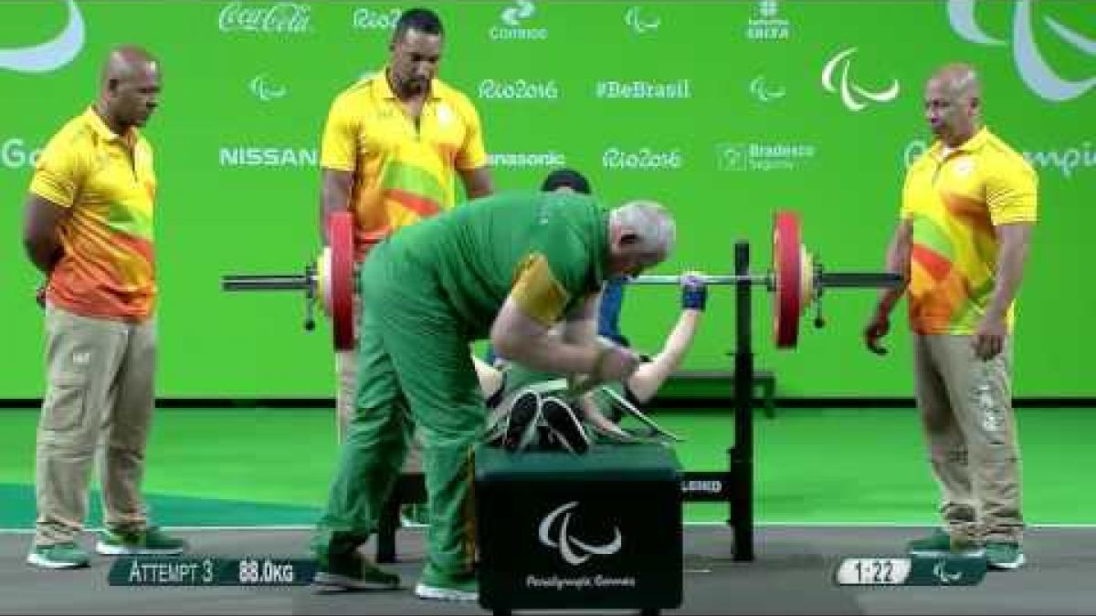 Powerlifting | STIERMAN Chantell | Rio 2016 Paralympic Games