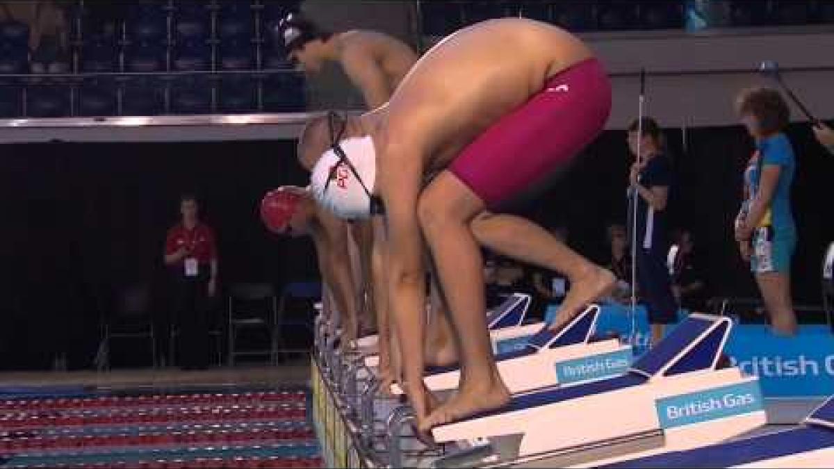 Men's 100m Butterfly S11 | Final | 2015 IPC Swimming World Championships Glasgow