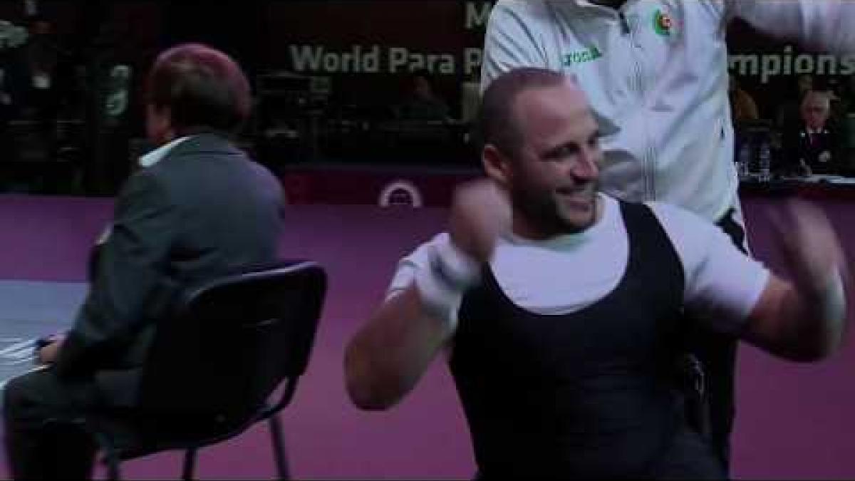 Hocine Bettir | Bronze | Men's Up to 65kg | Mexico City 2017 World Para Powerlifting Championships