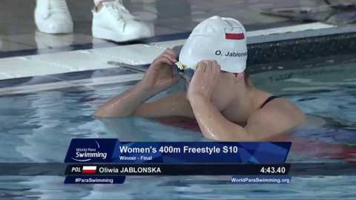 Women's 400 m Freestyle S10 | Final | Mexico City 2017 World Para Swimming Championships