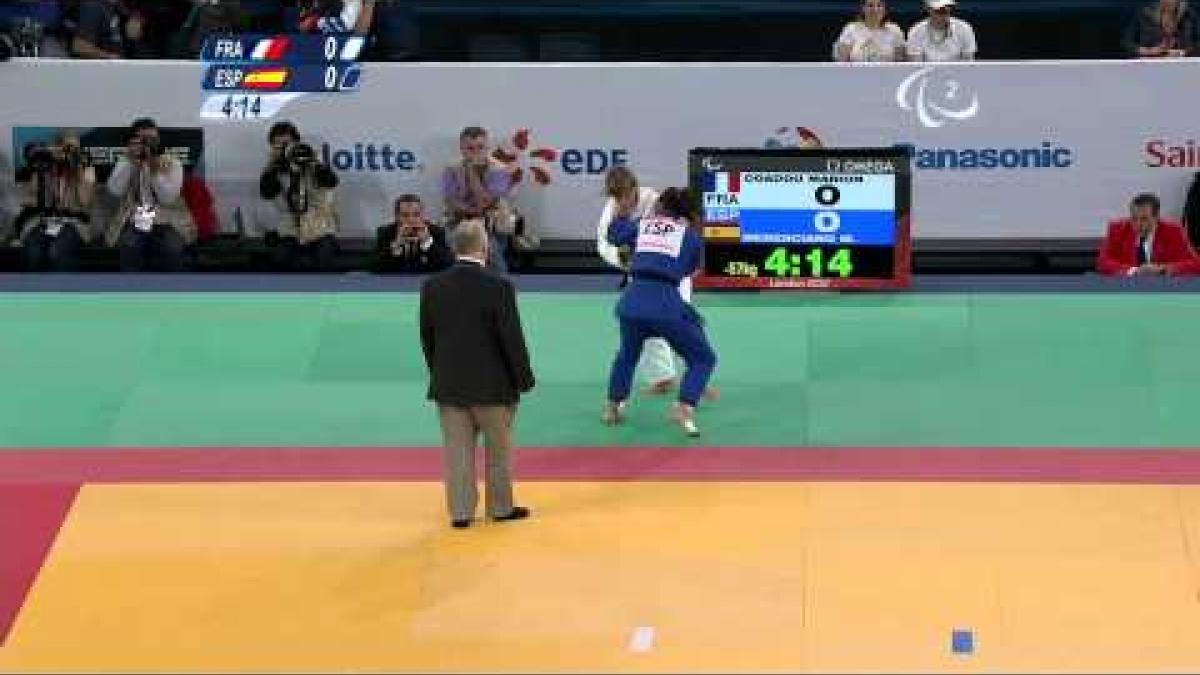 Judo - Women -57 kg Bronze Medal Contest A - 2012 London Paralympic Games